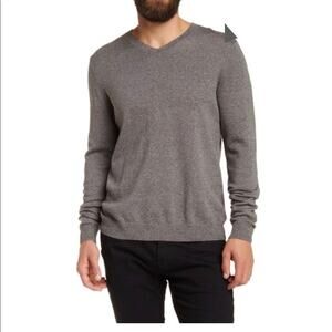WALLIN & BROS V-Neck Long Sleeve Sweater